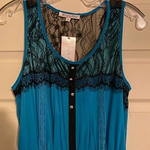 Joy Joy Teal Dress